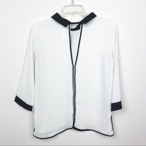 Zara cream blouse - Picture 3 of 8